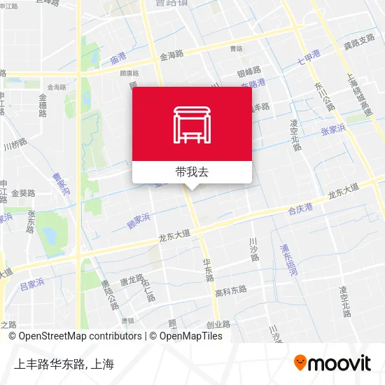 上丰路华东路地图