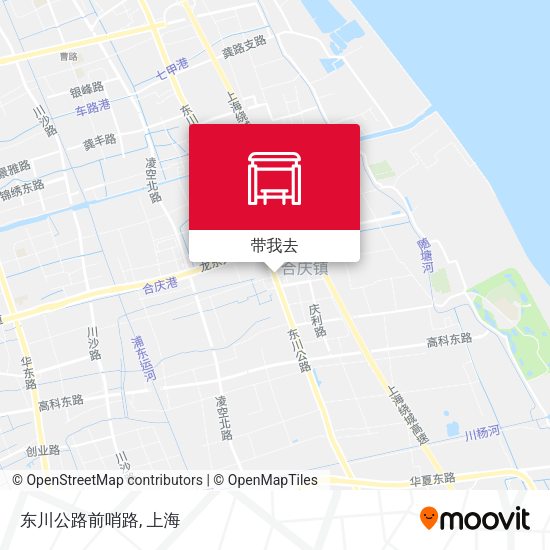 东川公路前哨路地图
