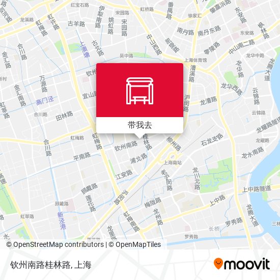 钦州南路桂林路地图