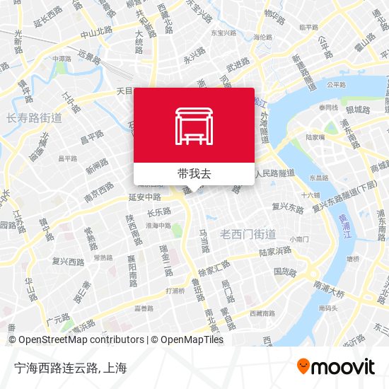 宁海西路连云路地图