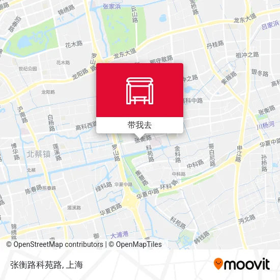 张衡路科苑路地图