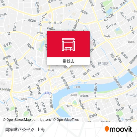 周家嘴路公平路地图