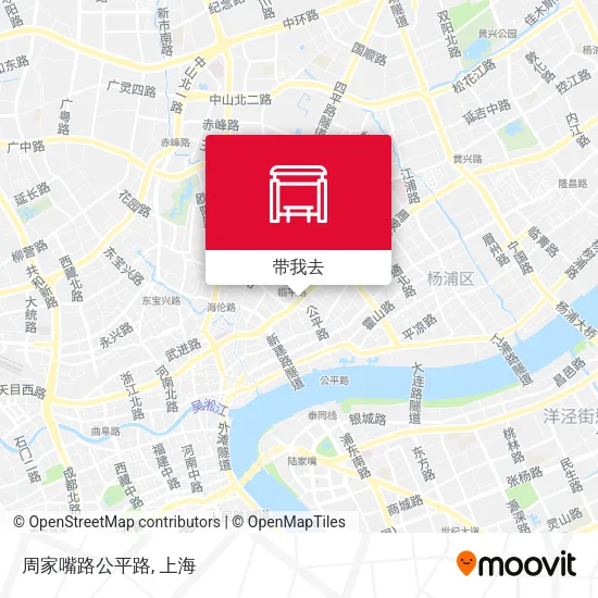 周家嘴路公平路地图