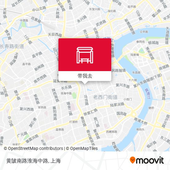 黄陂南路淮海中路地图