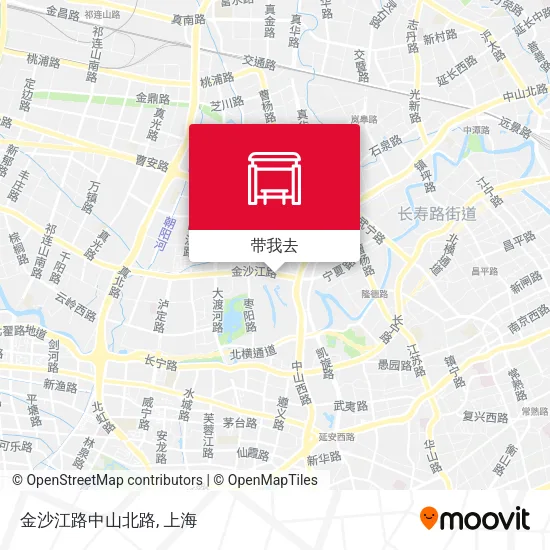 金沙江路中山北路地图