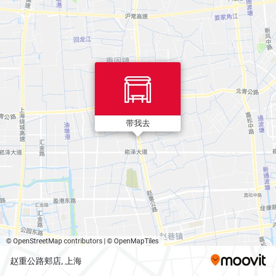 赵重公路郏店地图