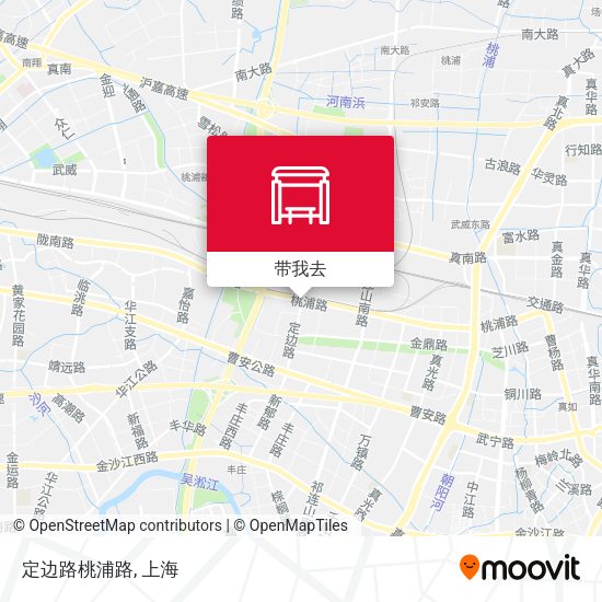 定边路桃浦路地图