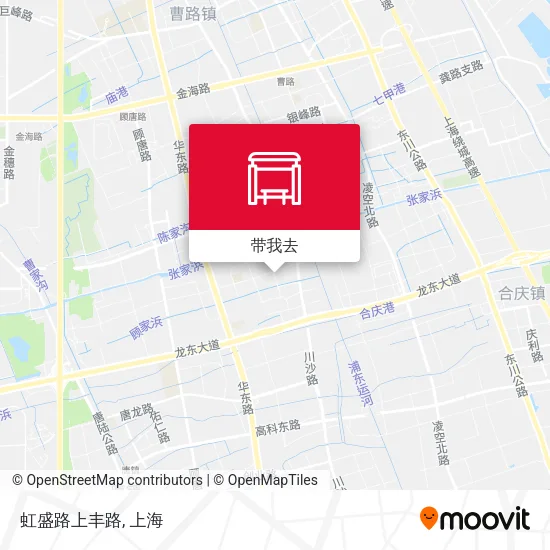 虹盛路上丰路地图