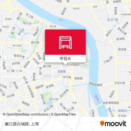嫩江路白城路地图