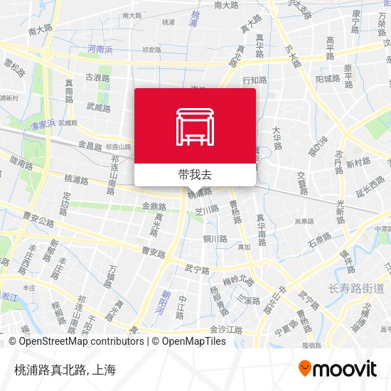 桃浦路真北路地图