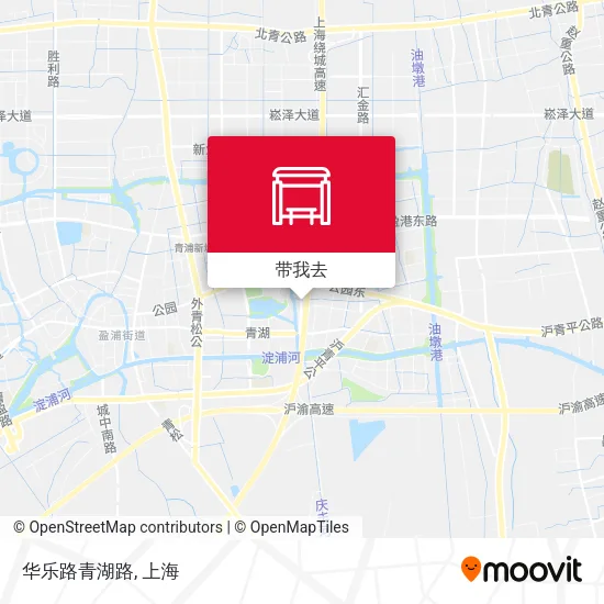 华乐路青湖路地图