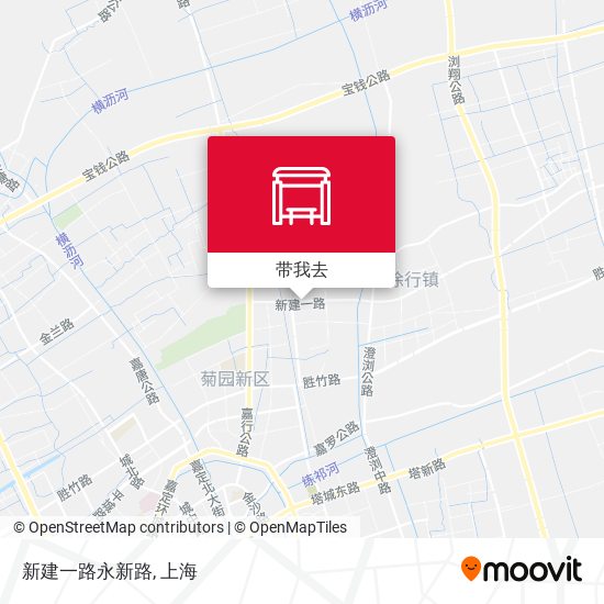 新建一路永新路地图
