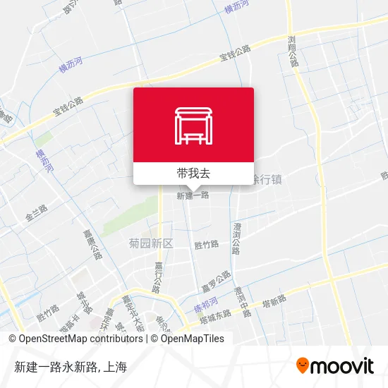 新建一路永新路地图