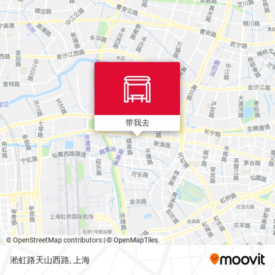 淞虹路天山西路地图