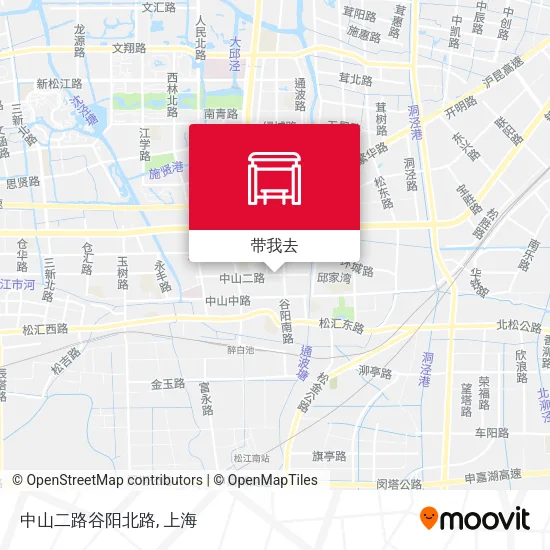 中山二路谷阳北路地图