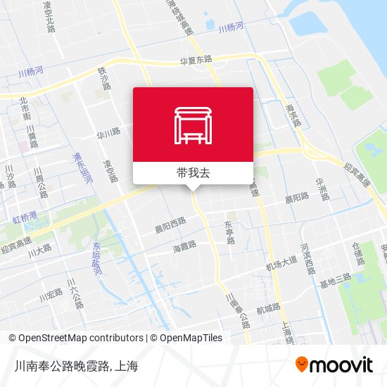 川南奉公路晚霞路地图