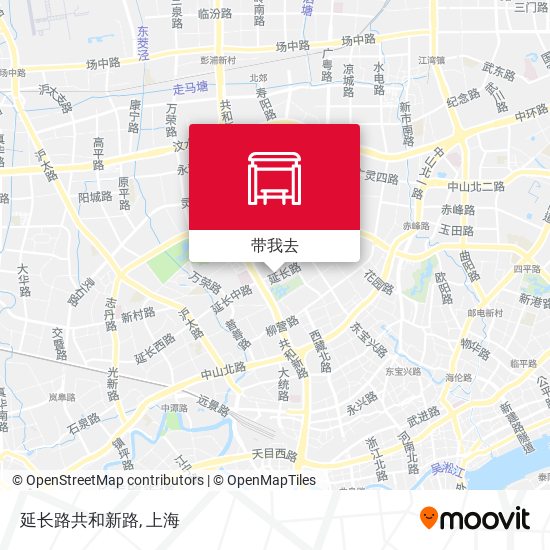 延长路共和新路地图