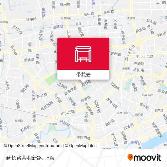 延长路共和新路地图
