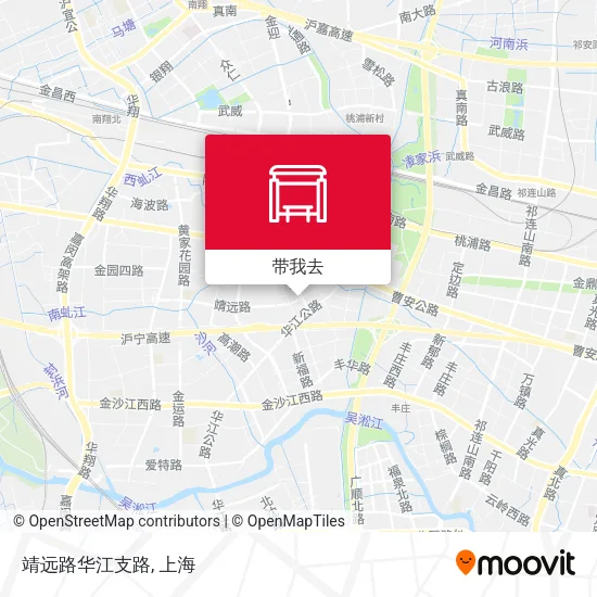 靖远路华江支路地图