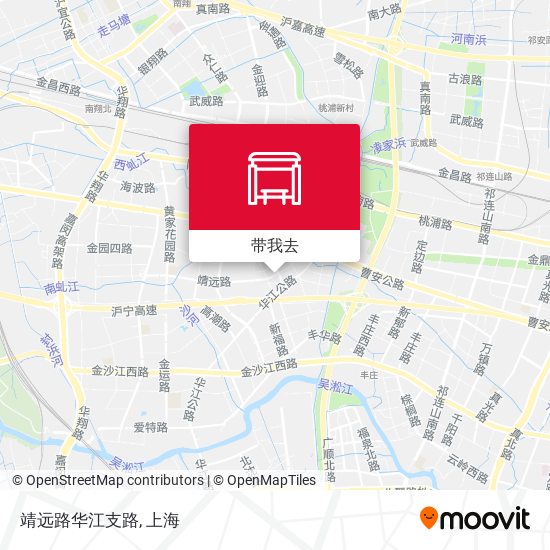 靖远路华江支路地图