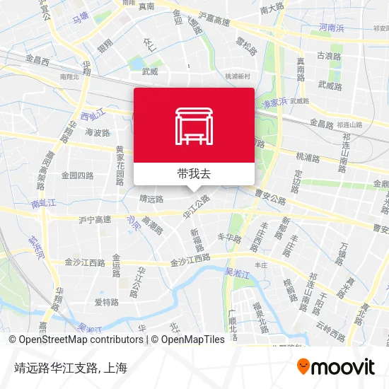 靖远路华江支路地图
