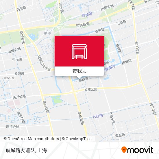 航城路友谊队地图
