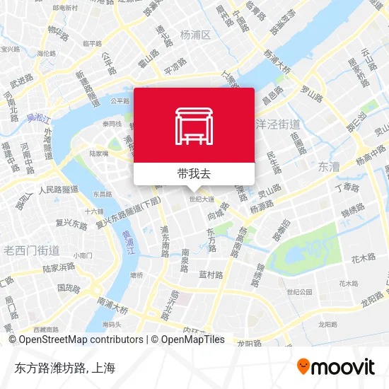 东方路潍坊路地图