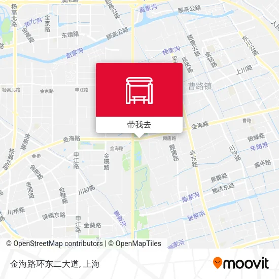 金海路环东二大道地图