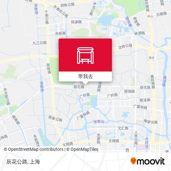 辰花公路地图