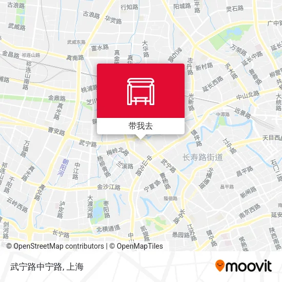 武宁路中宁路地图