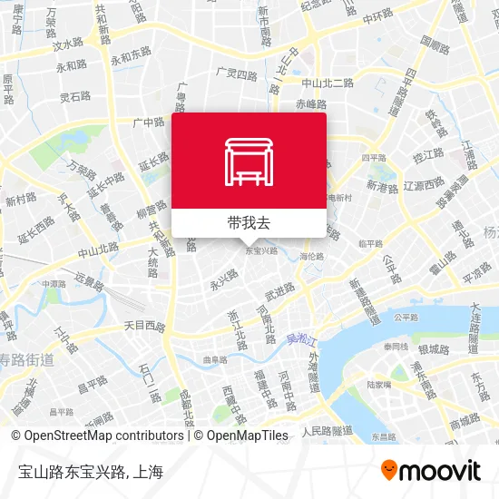 宝山路东宝兴路地图