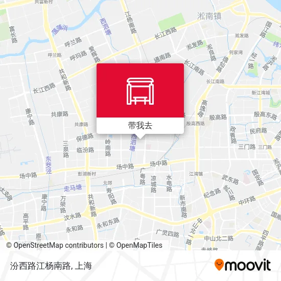 汾西路江杨南路地图