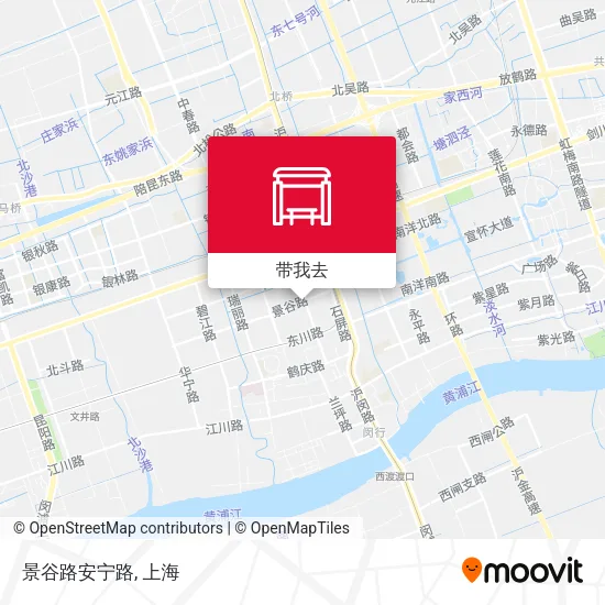 景谷路安宁路地图