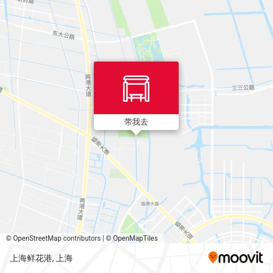上海鲜花港地图