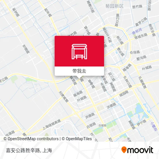 嘉安公路胜辛路地图