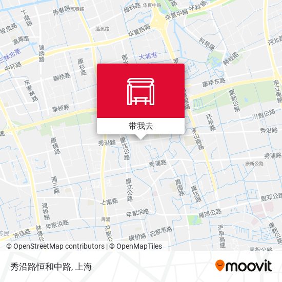 秀沿路恒和中路地图