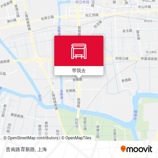 贵南路育新路地图