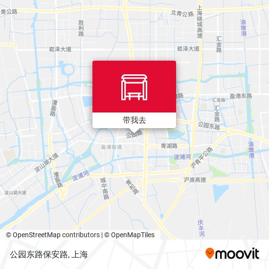 公园东路保安路地图