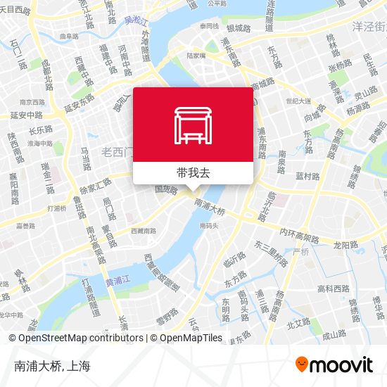 南浦大桥地图