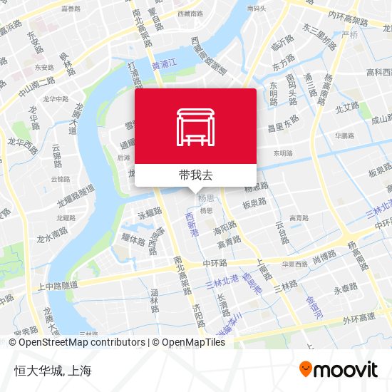 恒大华城地图