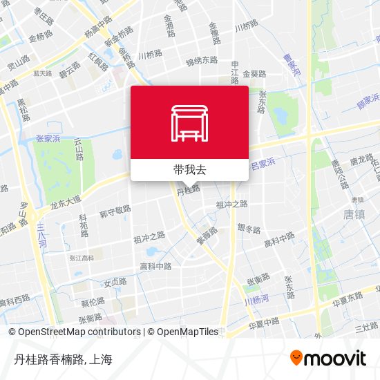 丹桂路香楠路地图