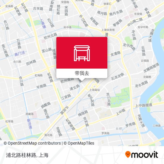 浦北路桂林路地图