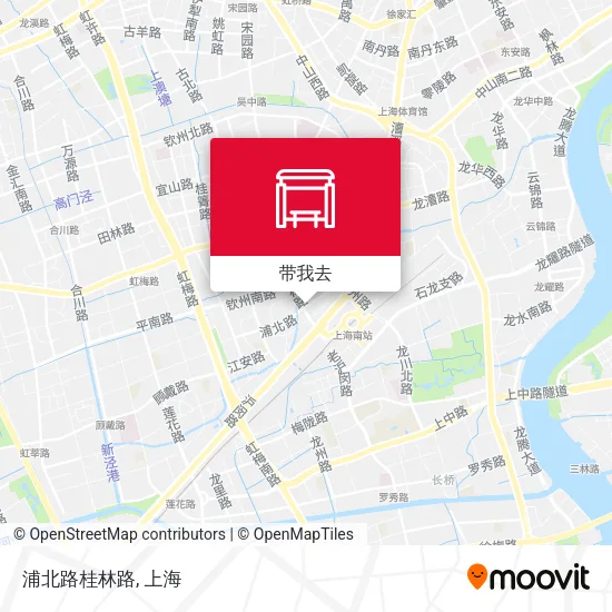 浦北路桂林路地图