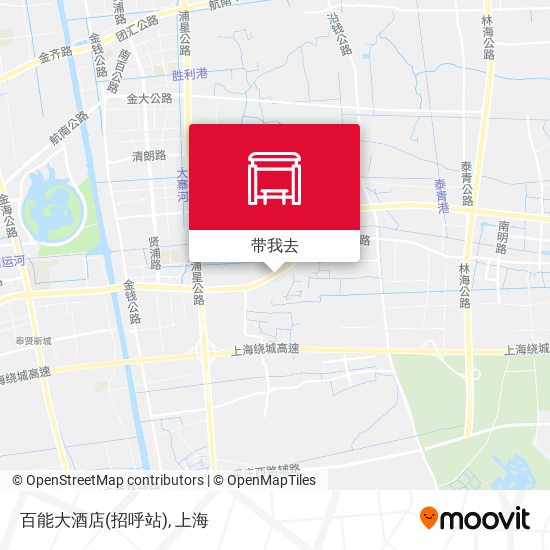 百能大酒店(招呼站)地图