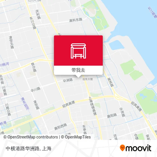 中横港路华洲路地图