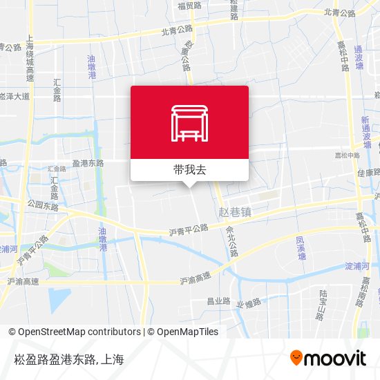 崧盈路盈港东路地图