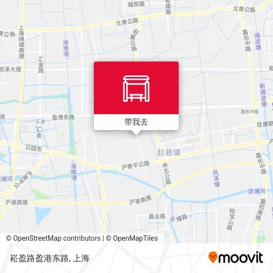 崧盈路盈港东路地图