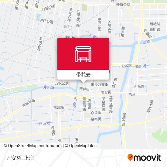 万安桥地图