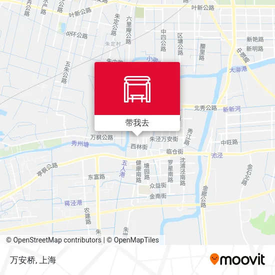万安桥地图