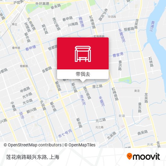 莲花南路颛兴东路地图